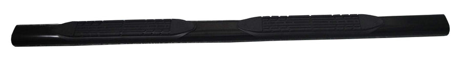 TrailFX Step Bars Truck Fits 2018-2025 Jeep Wrangler JL TFX 4 Inch Oval Tube Side Steps Black Powder Coated Steel Straight Ends with Step Pads Rocker Panel Mount 300 Pound Capacity TrailFX A1545T