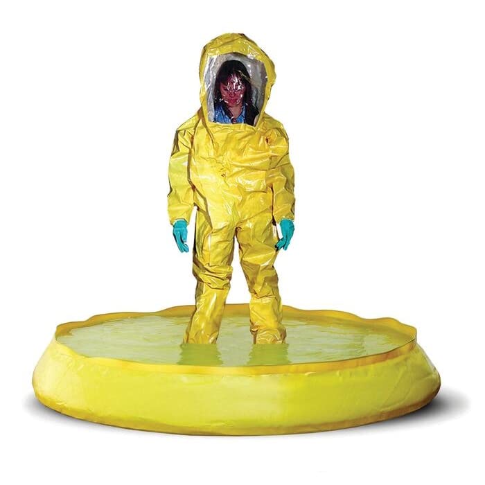Containment Pool, 100 Gallon Capacity, SpillNEST™, Yellow - T8601