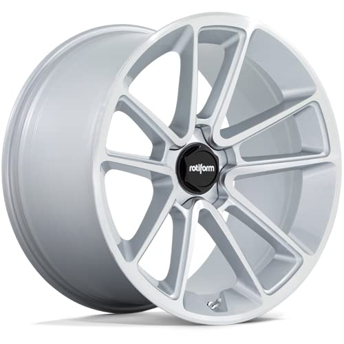 1PC Rotiform R192 22X12 5X130 GL-SLV-MACH-FC 55MM - R192222063+55
