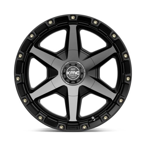 KMC Wheels 17X9 KM101 6X4.5/5.5 S-BLK GTCC 18MM - KM10179070418