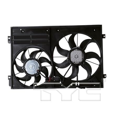 Cooling Fan Assembly TYC 622830 Compatible with 2011-2013 Volkswagen Jetta