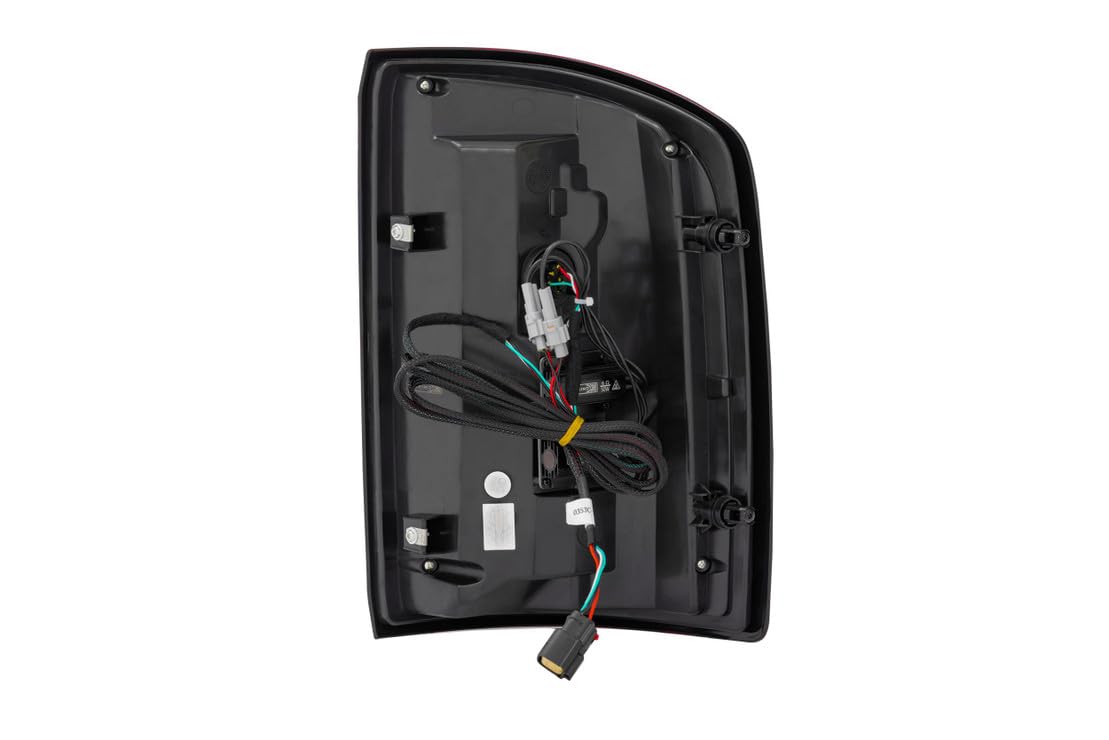 Morimoto XB LED Taillights Plug and Play fits 2014-2018 GMC Sierra, LED Taillight Assemblies (Red)