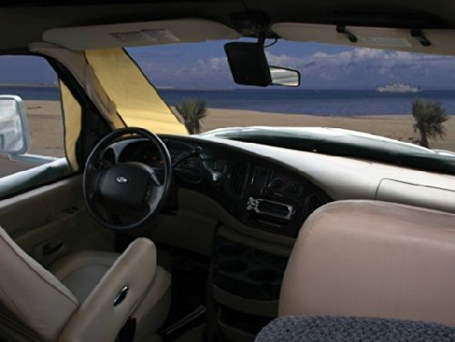 Clear ADCO 2522 RV Windshield Cover