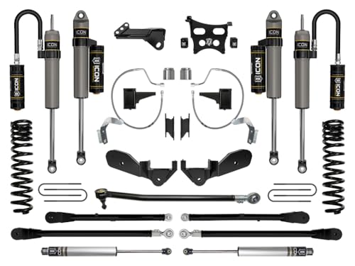 2023-2025 Ford F-250/F-350 Super Duty ICON 4WD, Gas, 4.5" Lift, Stage 6 Suspension System