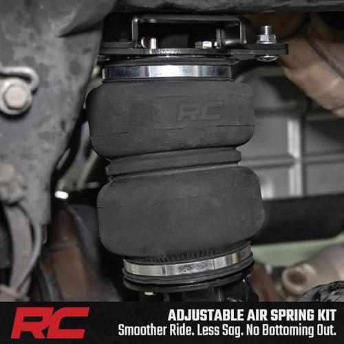Air Spring Kit Rough Country w/Compressor for 17-22 F-250/F-350 | 3-6" - 10021C