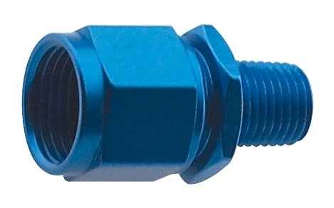 Fragola Performance Systems #6 Female Swivel To 3/8 Mpt Black 499366-BL