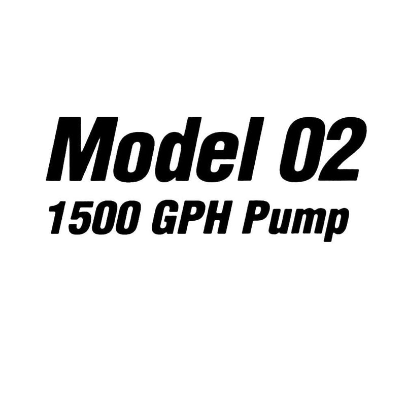 1500GPH PUMP BILGE 12VDC