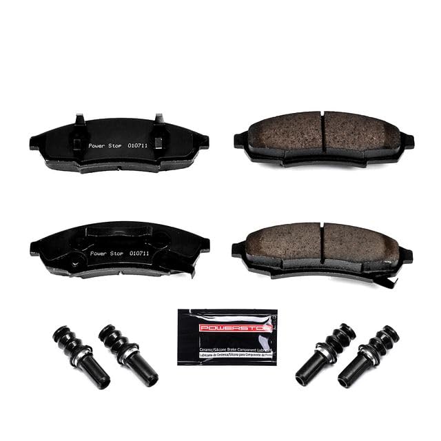 Power Stop Z23-376 Z23 Sport Ceramic Brake Pads with Hardware For Regal, Lumina, Monte Carlo, Olds Cutl, Olds Cutlass Cruiser, Olds Cutlass Supreme, Pontiac Grand Prix [Model Specific]