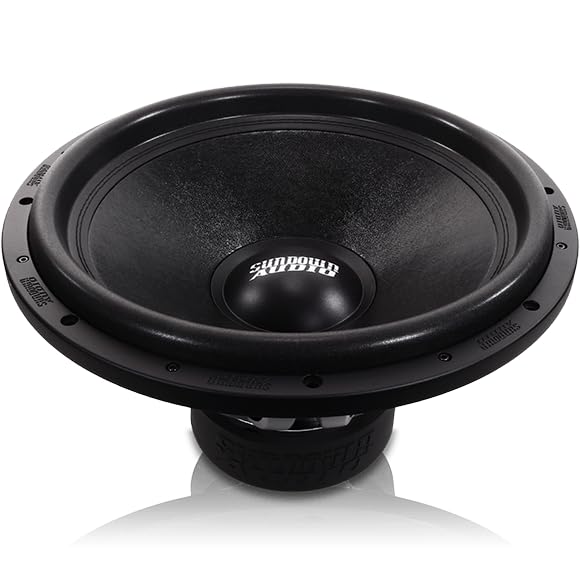 SA v.2 D2 Sundown Audio 18" Competition Subwoofer - 1250W RMS / 2500W Peak, Dual 2-ohm, Vented Gap, Patented Cast Frame, Deep Bass for Ported/Sealed – SA18v2D2