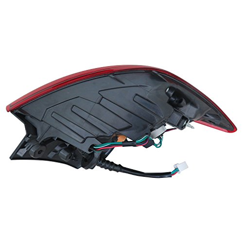 Right TYC Tail Light Assembly Compatible with 2016-2021 Mazda CX-3