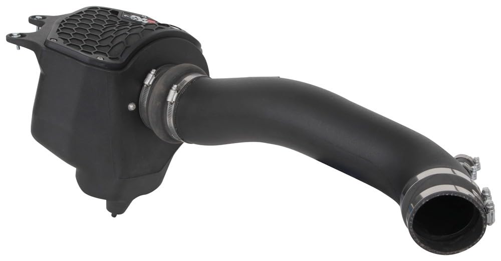 K&N Cold Air Intake System: High-Flow Air Filter, Towing & Increase Performance: Compatible with 2020-2023 Jeep: Gladiator, Wrangler JL, 63-1587