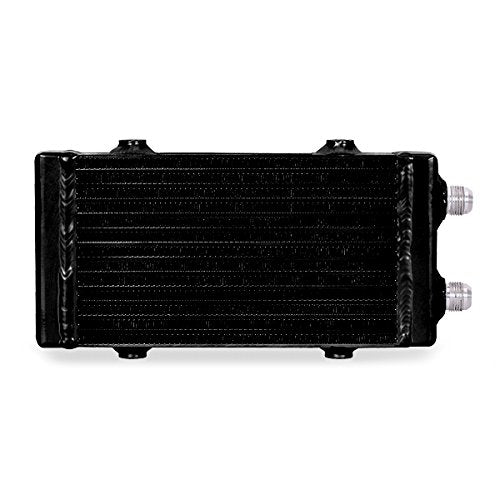 Mishimoto Dual Pass Universal Bar & Plate Oil Cooler Heat Exchanger, Small, Black