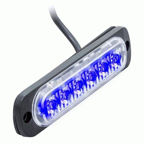 Heise Blue Single Color Lite Marker Lights - 4.4 Inch - 6 Led