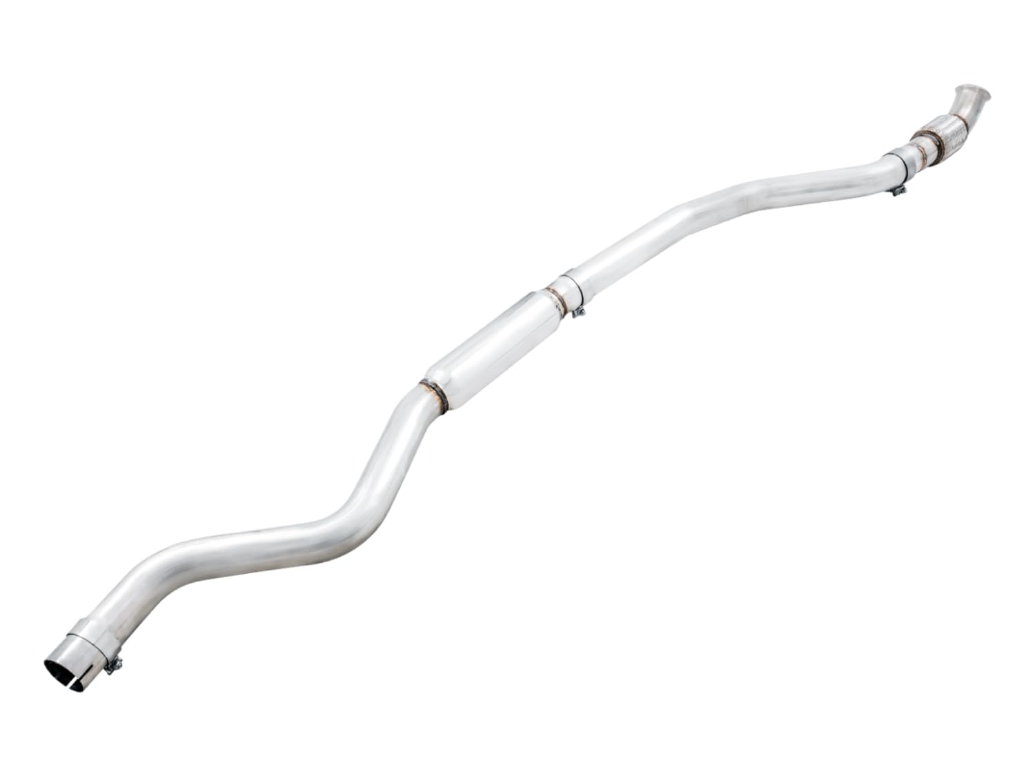 BMW F22 M235i AWE Tuning Performance Mid Pipe - 3015-11026