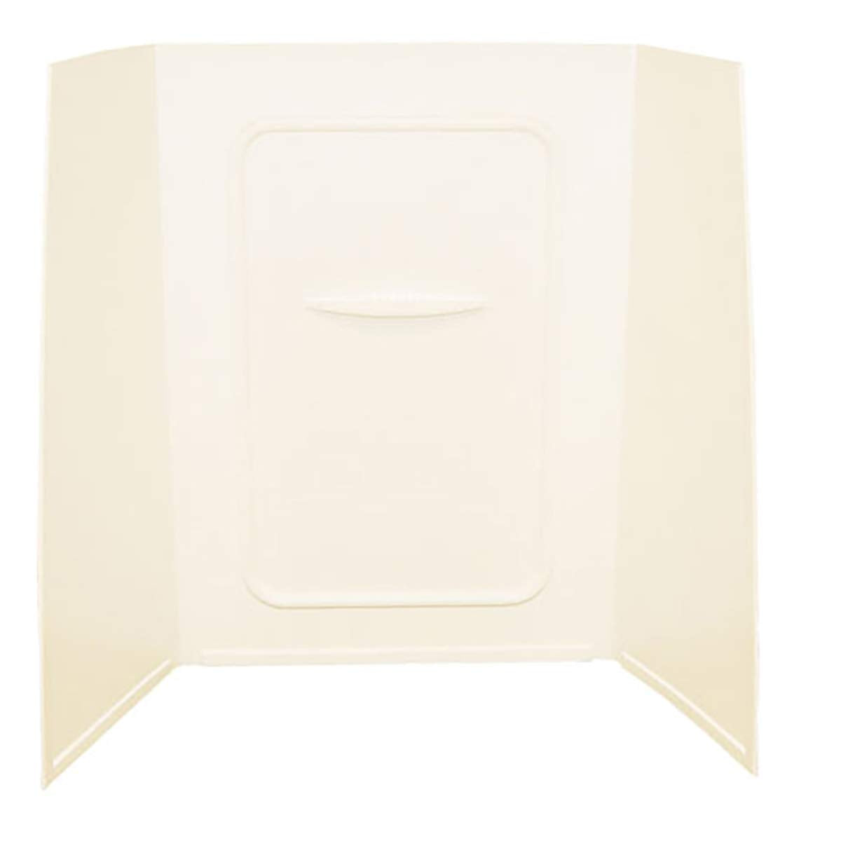 24" x 36" x 56" Lippert Replacement Parchment Bathtub Wall Surround with Scratch-Resistant ABS Acrylic for RVs, Manufactured Homes, Travel Trailers, 5th Wheels, Motorhomes - PPF243656SPK