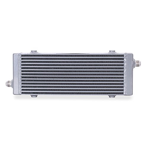 Mishimoto Cross Flow Universal Bar & Plate Oil Cooler, Medium, Silver