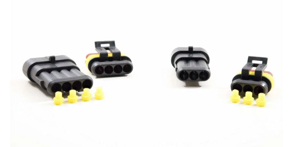 Connector: 3 Pin Morimoto WP513 - Amp Male