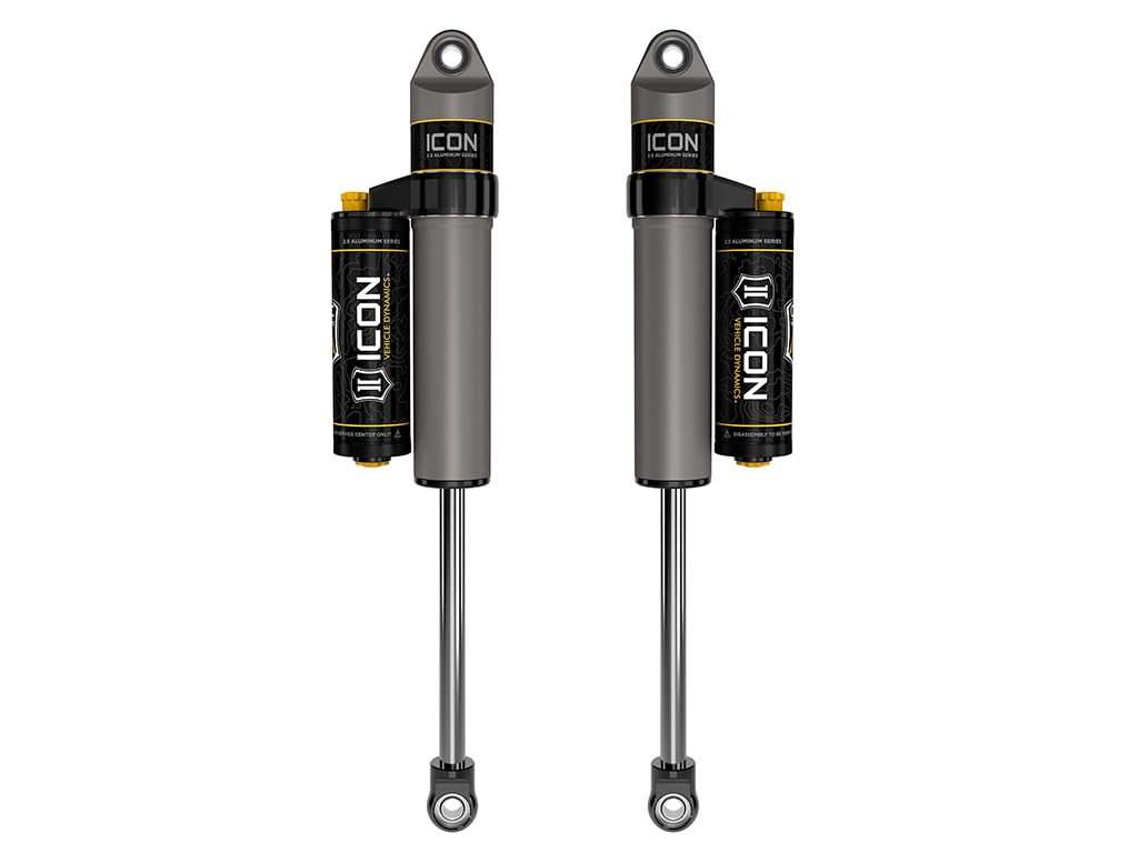 2021-2024 Ford F-150 ICON 4WD/F-150 Tremor, 0-2" Lift, Rear, V.S. 2.5 Aluminum Series Shock Absorbers, Piggyback Reservoir w/CDCV, Pair
