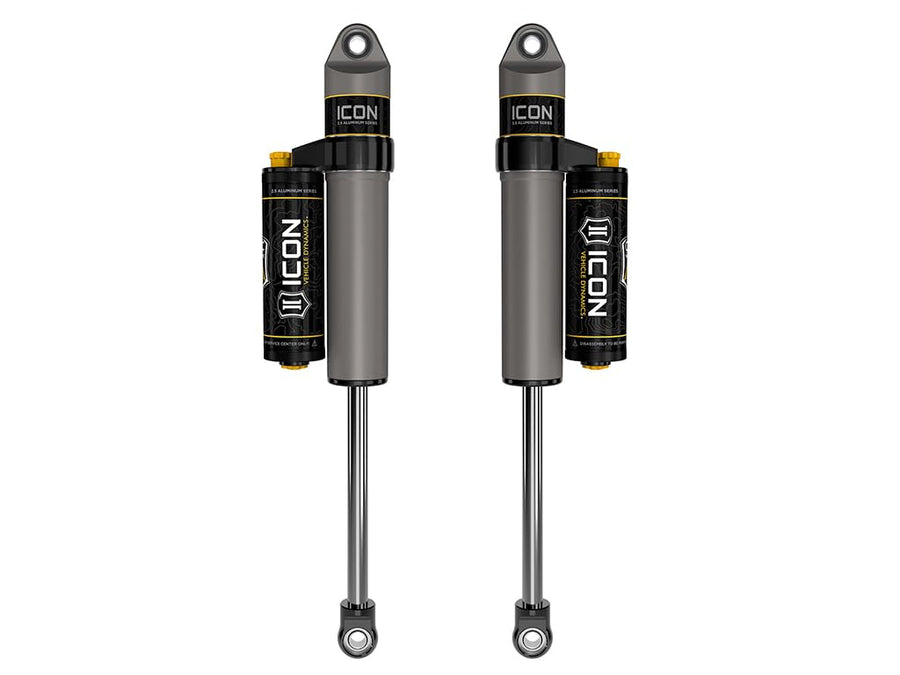 2021-2024 Ford F-150 ICON 4WD/F-150 Tremor, 0-2" Lift, Rear, V.S. 2.5 Aluminum Series Shock Absorbers, Piggyback Reservoir w/CDCV, Pair