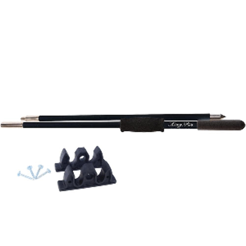 KPP100B PANTHER MARINE 3005.528 King Pin Anchor Pole - 2 Piece, 10' - Black