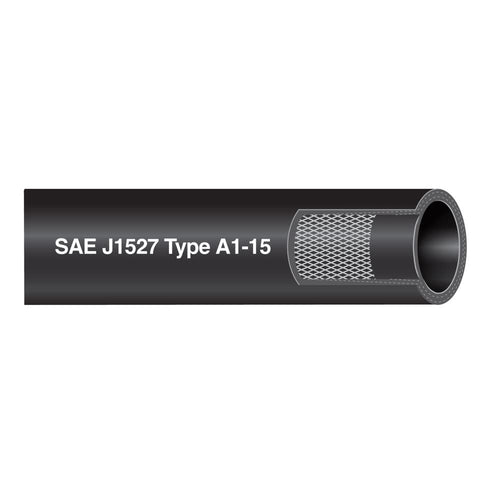 Shields Series 368 Low Permeation Marine Fuel Hose 1/2" x 10' Sierra International 16-368-0123 Black 116-368-0123
