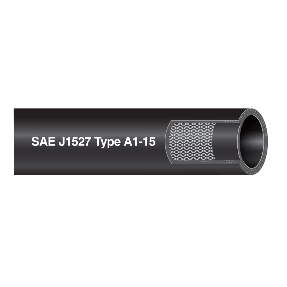 Low Permeation Sierra International (116-368-0143 1/4" Fuel Feed Hose, Black