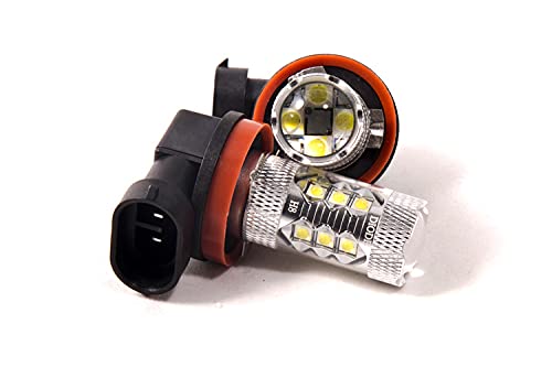 Fog Light LEDs Diode Dynamics compatible with Ford Focus RS 2016-2018 (pair), XP80 White