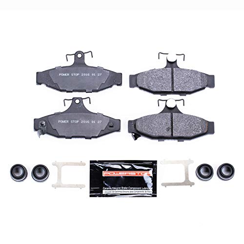 Power Stop Track Day PST-413 Brake Pad For Chevrolet Camaro 1987-1997, Chevrolet Corvette 1988-1996, Pontiac Firebird 1987-1997 [Model Specific]