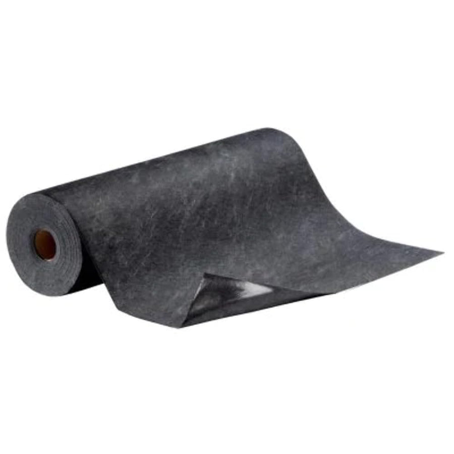 Ultra-Duty PIG Grippy Adhesive-Backed Floor Mat | Absorbs up to 8 gal per roll | 3' W x 100' L | GRP36200-BK