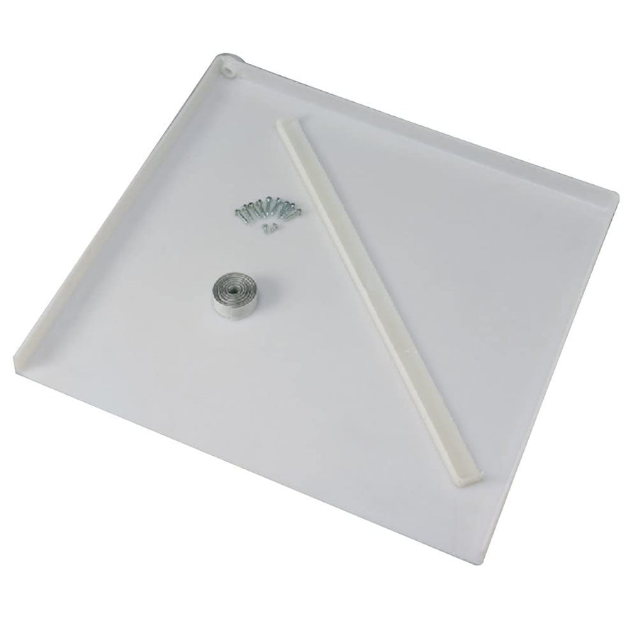 PI-22 WESTLAND SALES Drain-A-Way Pan 24" X 22.5", White