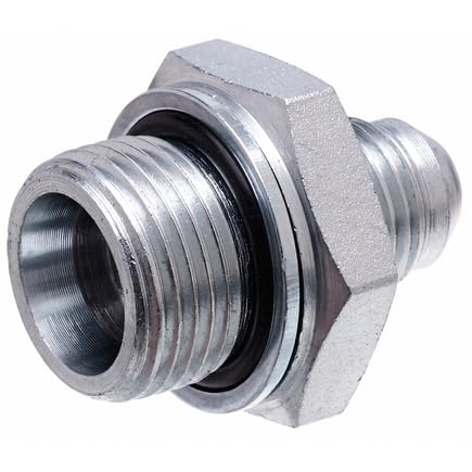 G63650-1610 Gates Male Din 24 Cone Heavy Series To Male Jic 37 Flare (Metric Conversion)