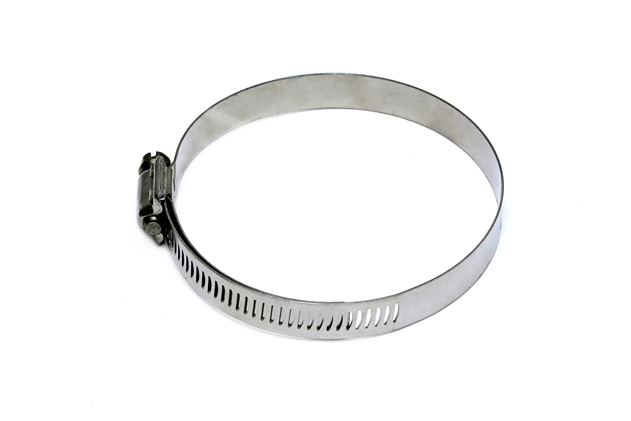 Worm Gear HPS Stainless Steel Liner Clamp Size 60 5pc Pack 3-5/16" - 4-1/4" (84mm-108mm)