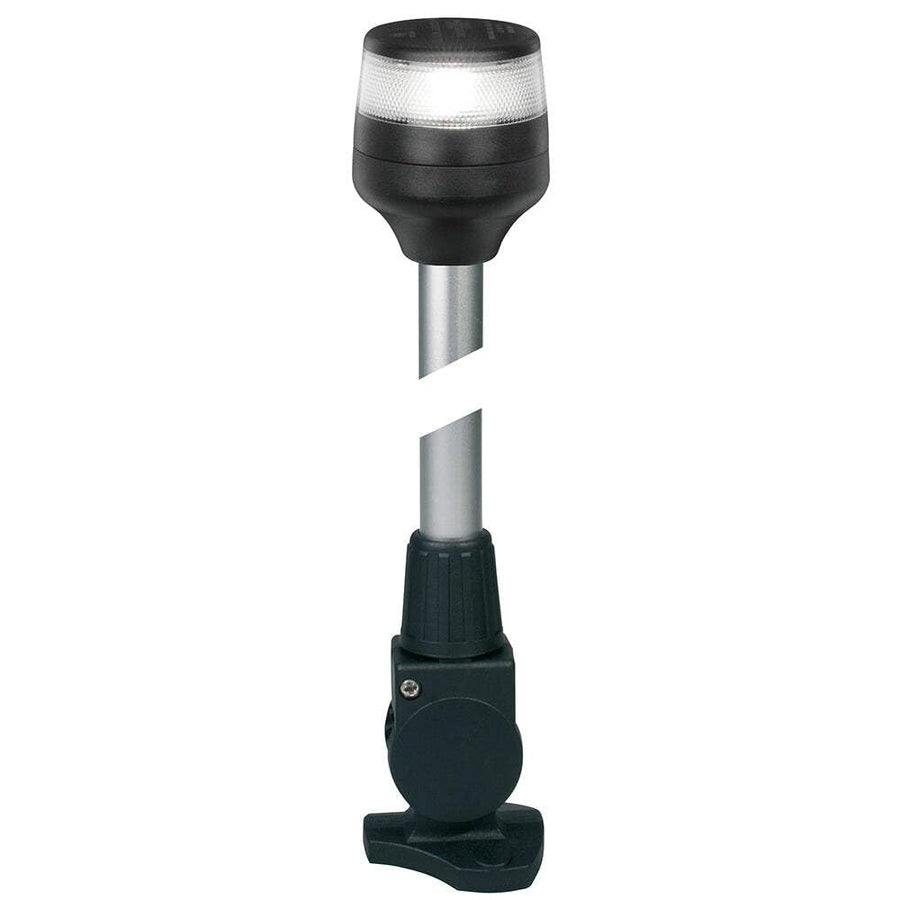 Hella Marine 360 Compact NaviLED All Round Lamp - 2nm - 40" Fold Down Base - Black