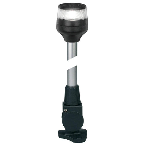 Hella Marine 360 Compact NaviLED All Round Lamp - 2nm - 40" Fold Down Base - Black