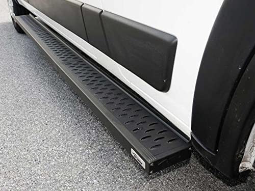 82382329-6.5" Romik RPD-T Series Black Running Boards