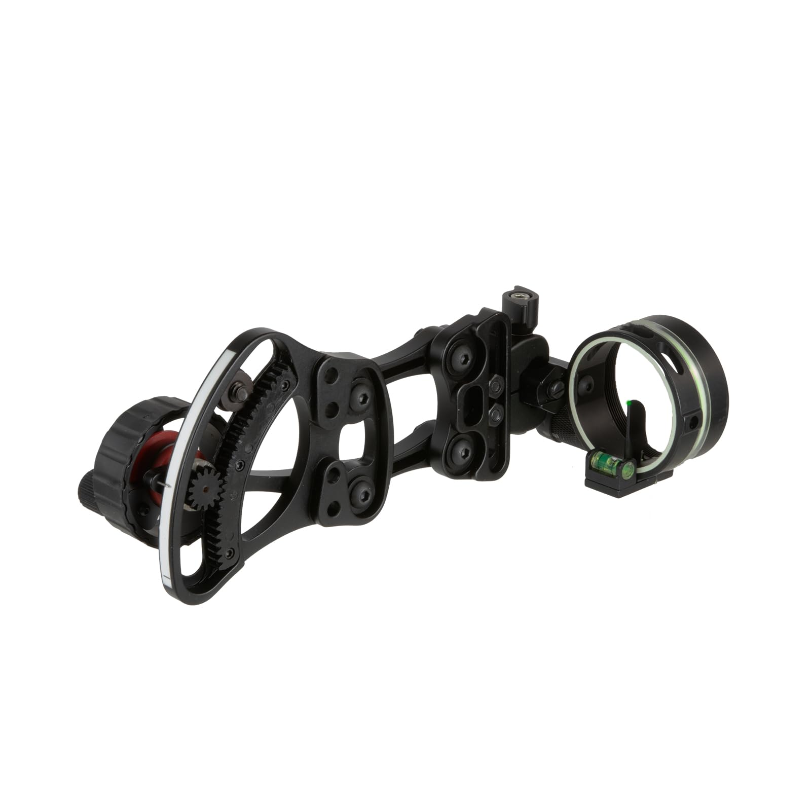 RANGE-ROVER TRUGLO Series Single-Pin Moving Bow Sight, Black, Left-Handed, .019" Pin, Toolless Micro-Adjustable Windage