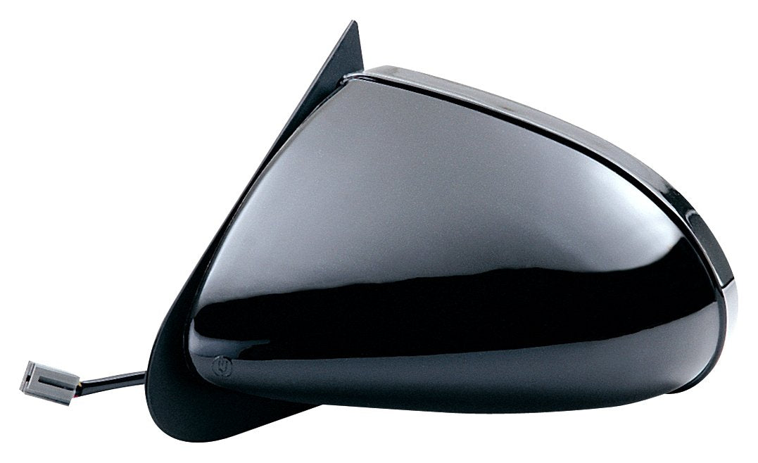 Driver Side Fit System Mirror for Ford Thunderbird, Mercury Cougar XR7 Black, Non-Foldaway, Power