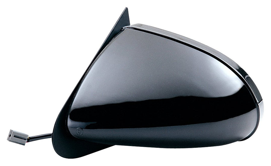 Driver Side Fit System Mirror for Ford Thunderbird, Mercury Cougar XR7 Black, Non-Foldaway, Power