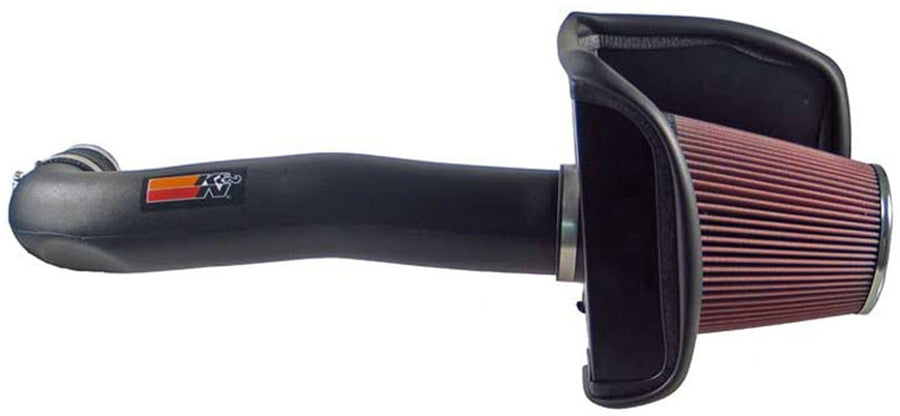Cold Air Intake System K&N: High-Flow Air-Filter, Increase Performance & Horsepower: Compatible with 2005-2008 FORD F150, 57-2572