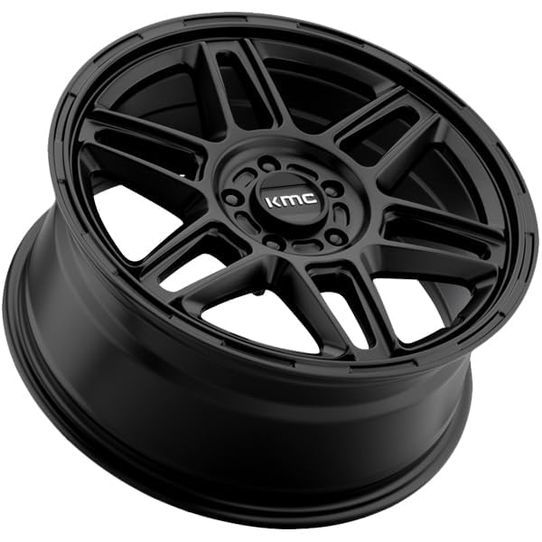 KMC Wheels 17X8 NOMAD 5X1106 38mm SATIN BLACK - KM71678042738
