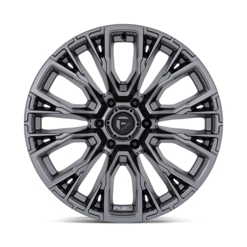 D848 FUEL OFF-ROAD REBAR 17X9, 6X5.5, 4.53, 12mm MATTE GUNMETAL - D84817908445