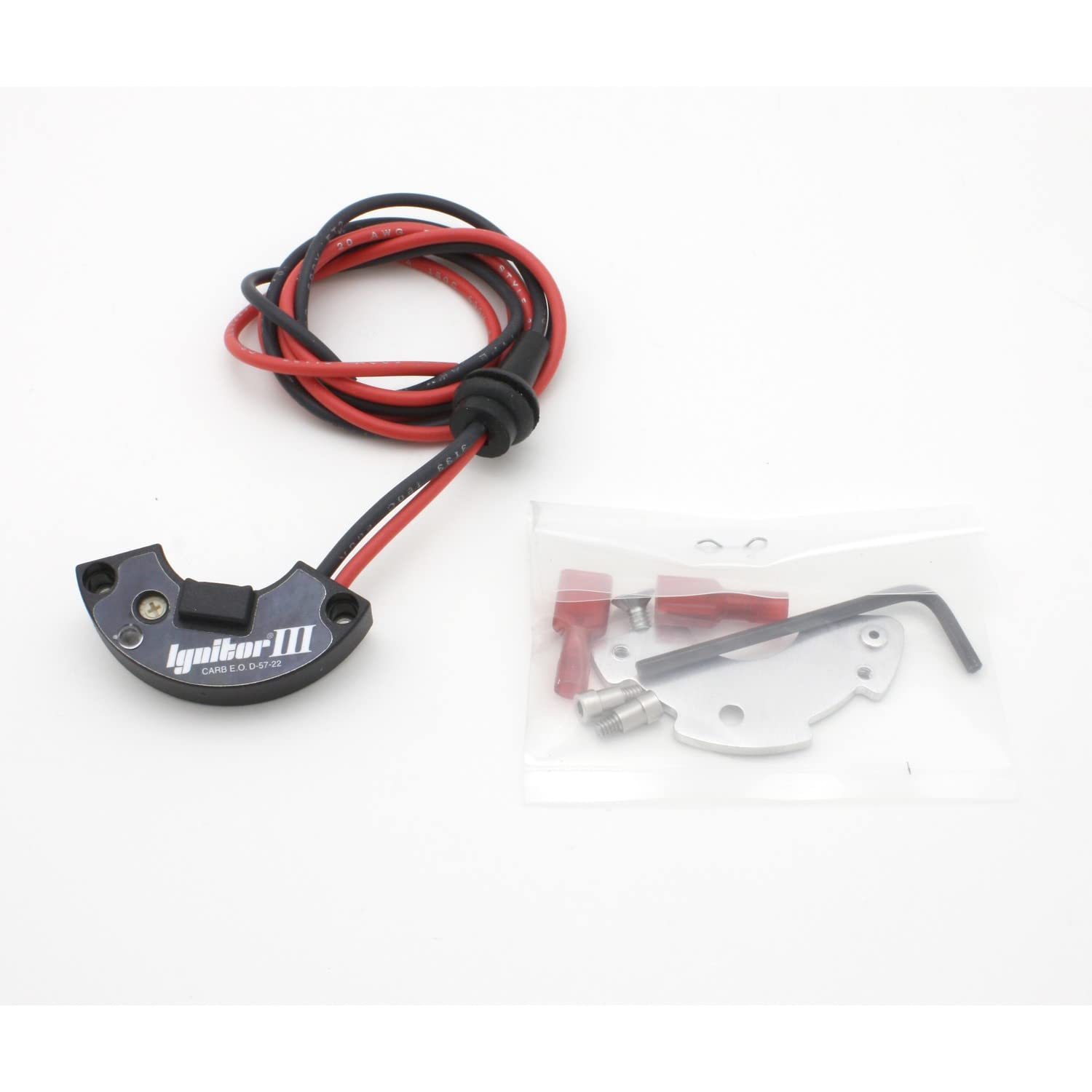 Ignitor III Electronic Ignition Conversion Kit, PerTronix 71847V Compatible with Bosch 4 Cylinder, Adaptive Dwell Control for Multiple Spark with Digital Rev Limiter