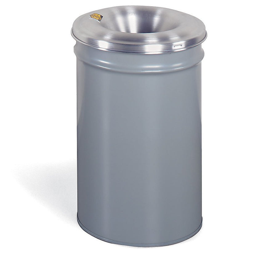 30 gal Justrite Ash/Trash Can, Gray
