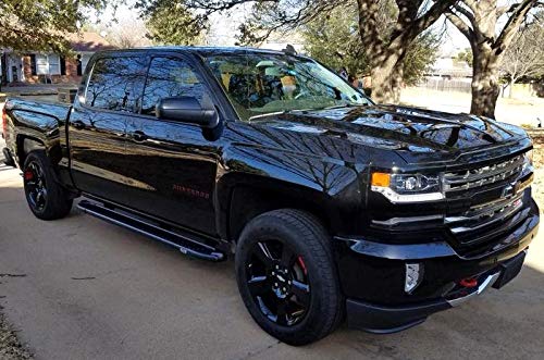 Black RAL-T Romik Running Board for Ford 62351419