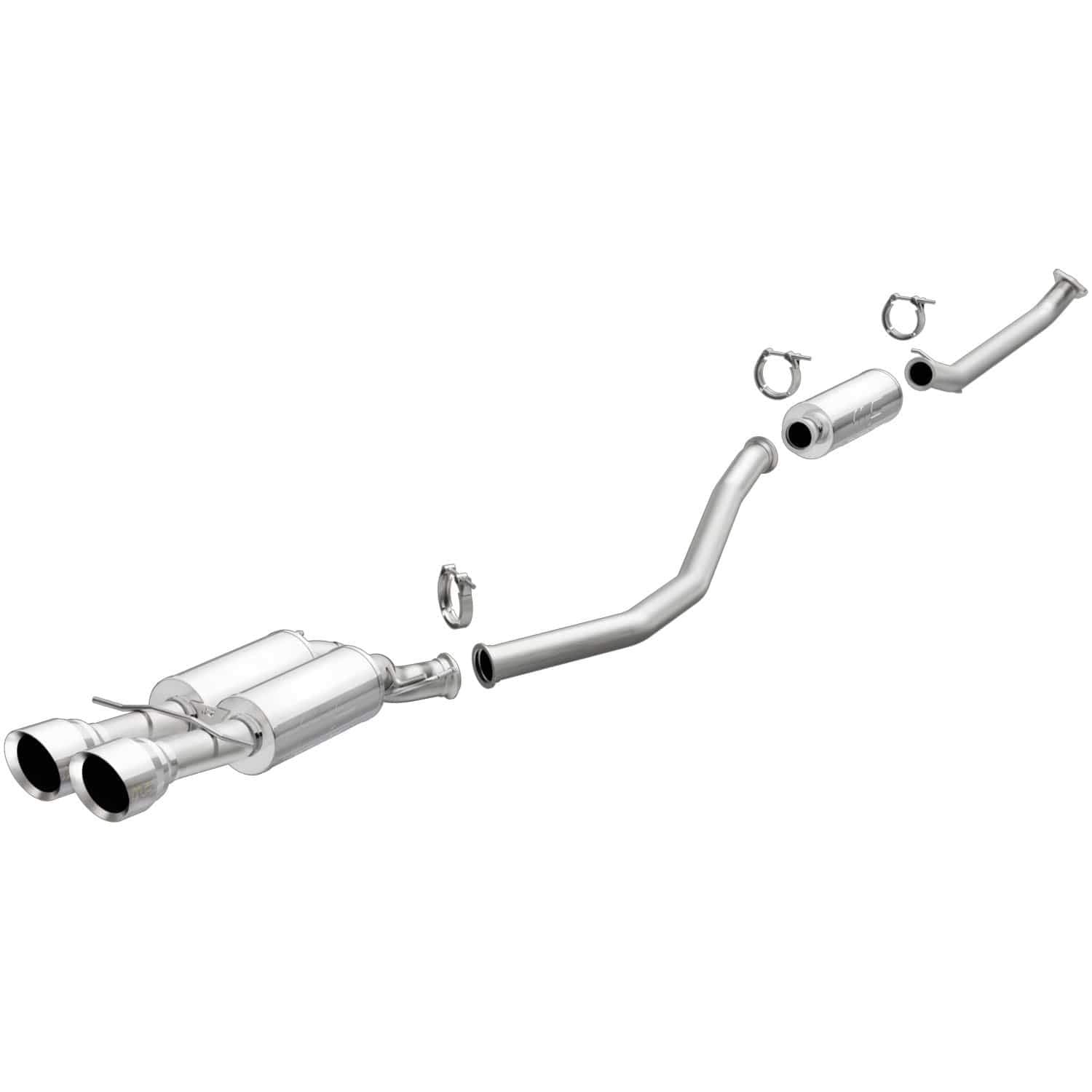 Performance Exhaust System MagnaFlow 19394: Cat-Back, Competition Series, For 2017-2020 Honda Civic Si