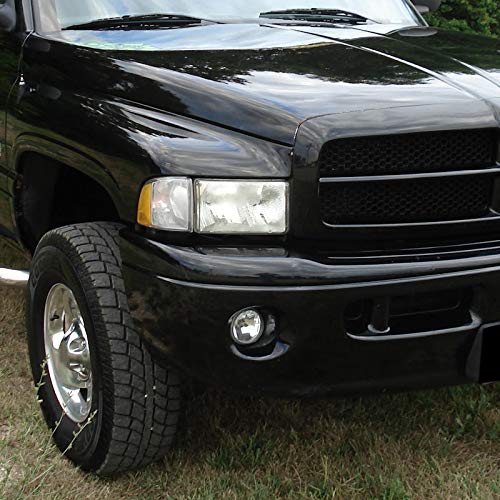 1999-2002 Dodge RAM 881 Fog Lights Sport Package w/ Mounting Brackets (Chrome Housing/Clear Lens)