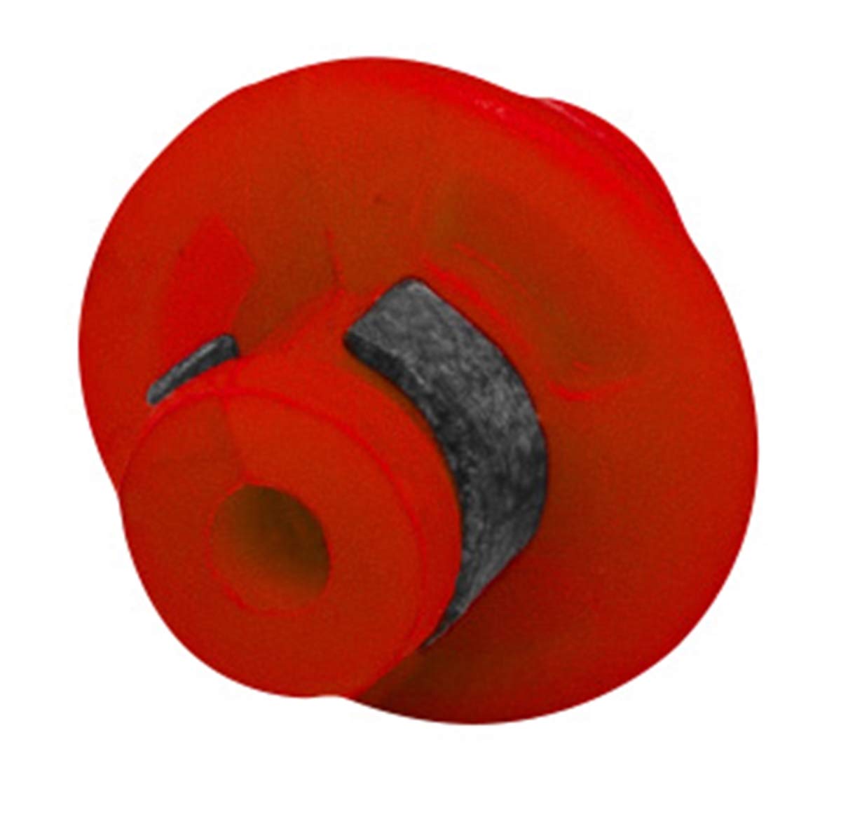 TRUGLO Soft Rubber Durable High-Performing Easy-to-Install Bow Hunting Archery Slotted Kisser Button, Red