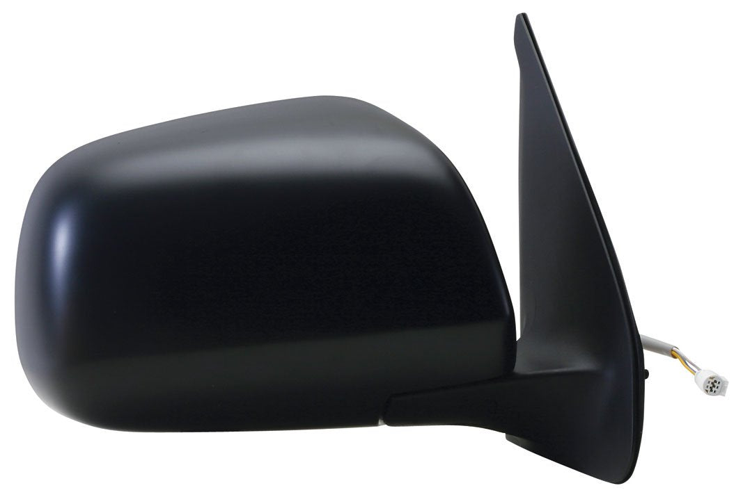 Mirror Passenger Side for Toyota Tacoma, Black, Foldaway, Power