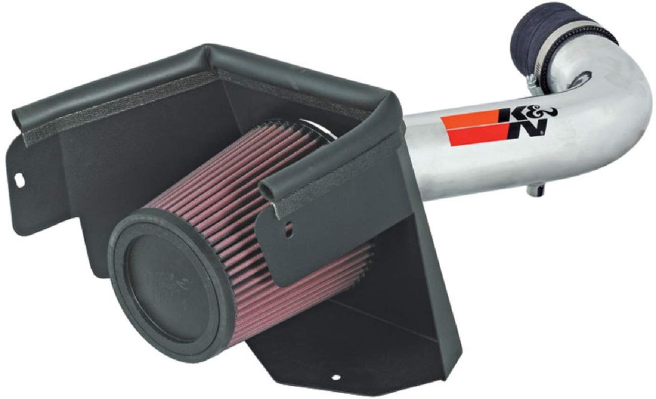 Cold Air Intake System K&N: High-Flow Air Filter, Increase Performance & Towing: Compatible with 2007-2011 JEEP: Wrangler, Wrangler III, 77-1553KP