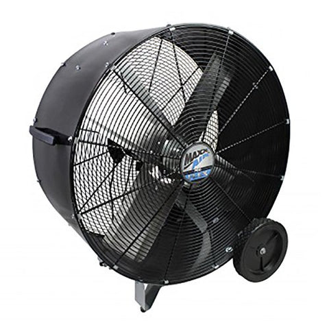 42" Maxxair BF42BDPEBLK Belt Drive High Density Polyethylene